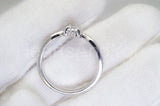 0.5ct Marquise Simulated Diamond Solitaire Engagement Ring 14k White Gold Plated
