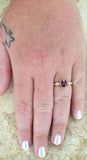2.3ct Engagement Ring Oval Cut Pink Ruby Diamond Accent 14k Yellow Gold Finish