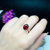 1.5ct Oval Cut Ruby Engagement Ring Solitaire with Accents 14k Rose Gold Finish