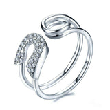 1.2ct Round Cut VVS1 Diamond Engagement Ring 14k White Gold Finish Unique Design