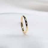 0.04ct Round Cut Diamond Wedding Band Ring Anniversary 14k Yellow Gold Finish