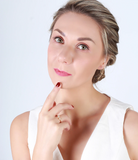 1ct Round Diamond Engagement Ring 14k Yellow Gold Finish Butterfly Shape Design