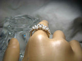 Cluster Vintage Engagement Ring 2.2ct Cushion Cut Diamond 14k White Gold Finish