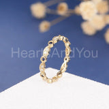 0.12ct Round Cut Simulated Sapphire Anniversary Wed Band 14k Yellow Gold Plated