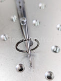 0.2ct Round Cut Moissanite Open Cuff Women Wedding Band 14k Black Gold Plated