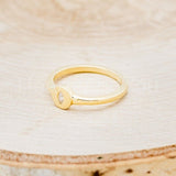 0.2ct Marquise Simulated Diamond Evil Eye Engagement Ring 14k Yellow Gold Plated