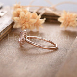 1ct Oval Cut Simulated Peach Morganite Solitaire Halo Ring 14k Rose Gold Plated