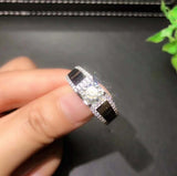 2.3ct Engagement Ring Round Diamond Solitaire Round Accent 14k White Gold Finish
