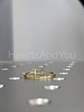 0.5ct Baguette Cut Simulated Green Emerald Solitaire Ring 14k Yellow Gold Plated