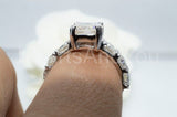 2.3ct Emerald Simulated Diamond Cocktail Engagement Ring 14k White Gold Plated