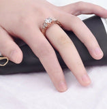 1.7ct Round Cut VVS1 Diamond Engagement Ring 14k RoseGold Finish Antique Vintage