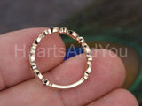 0.5ct Round Cut Simulated Amethyst Half Eternity Band 14k Yellow Gold Plated