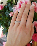 2.5ct Round Cut Diamond Unique Ball Design Wedding Band 14K White Gold Finish