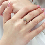 1ct Oval Cut Simulated Morganite Unique Engagement Ring 14k Yellow Gold Plated