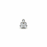 0.3ct Round Cut Diamond Leaf Design Nose Pin Ring Piercing 14k YellowGold Finish