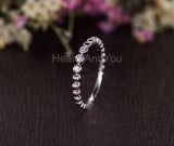 0.5ct Round Cut Moissanite Minimalist Bezel Set Engage Ring 14k WhiteGold Plated