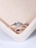 1.5ct Round Cut VVS1 Diamond Engagement Ring 14k RoseGold Over Classic Solitaire