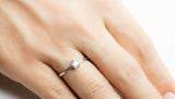 1ct Round Cut Diamond Engagement Ring Curved Bridal Set Band 14k White Gold Over