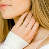 0.4ct Round Cut Diamond Wedding Band 14k RoseGold Finish Stackable Half Eternity