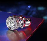 3ct Round Cut Diamond Engagement Ring 14k White Gold Finish Double Halo Cocktail