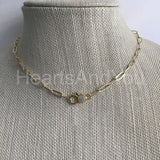 0.6ct Round Cut Moissanite Cluster Pendant with Chain 14k Yellow Gold Plated