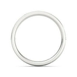 1Ct Round Cut Black White Diamond Stylish Wide Wedding Band 14K White Gold Over