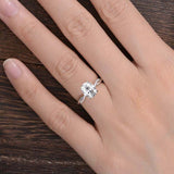 Infinity Twist Band Engagement Ring 1.5ct Oval Cut Diamond 14k White Gold Finish