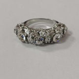 5ct Round Diamond Engagement Ring 14k White Gold Over Fancy Bridal Set for Women