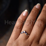 0.5ct Round Cut Simulated Diamond Crown Tiara Wedding Band 14K White Gold Plated