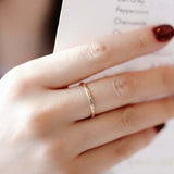 0.04ct Round Cut Diamond Wedding Band Ring Anniversary 14k Yellow Gold Finish