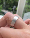 0.1ct Princess Cut Simulated Emerald Three Stone Wed Band 14k White Gold Plated