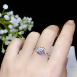 1ct Round Cut Diamond Engagement Ring Twisted Solitaire 14k White Gold Finish