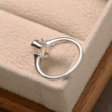 2ct Engagement Ring Oval Cut Morganite Split Shank Trilogy 14k White Gold Finish