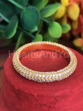 2.1ct Round Cut Moissanite Eternity Cluster Wedding Band 14k Yellow Gold Plated