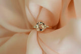 2ct Engagement Ring Emerald Cut Peach Morganite Diamond Accent 14k RoseGold Over