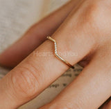 0.1ct Round Cut Moissanite Minimalist Women Wedding Band 14k Yellow Gold Plated