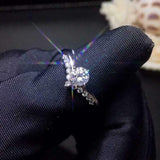 Stackable Curved Wedding Band 1ct Round Cut VVS1D Diamond 14k White Gold Finish