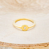 0.2ct Marquise Simulated Diamond Evil Eye Engagement Ring 14k Yellow Gold Plated
