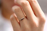 1ct Engagement Ring Round Cut Diamond Twisted Rope Infinity 14k Rose Gold Finish