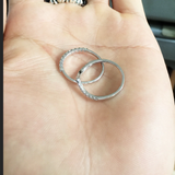 1.5ct Round Cut Diamond Engagement Ring 14k White Gold Finish Wedding Bridal Set