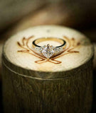 2ct Princess Cut Diamond Engagement Ring 14k YellowGold Finish Solitaire Women