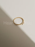 0.1ct Baguette Simulated Diamond Solitaire Engagement Ring 14k YellowGold Plated