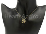 0.02ct Round Cut Moissanite Paw Design Pendant 14k Yellow Gold Plated NO CHAIN