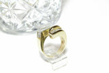 2ct Baguette & Princess Cut Diamond Bypass Design Ring 14k Yellow Gold Finish