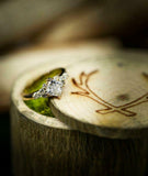 2ct Princess Cut Diamond Engagement Ring 14k YellowGold Finish Solitaire Women