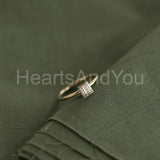 0.5ct Baguette Simulated Diamond Two Stone Engagement Ring 14k YellowGold Plated