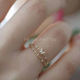 0.2ct Round Cut Moissanite Butterfly Women Wedding Band 14k Yellow Gold Plated