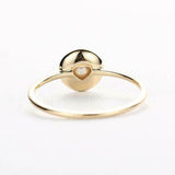 1.6ct Round Cut Diamond Halo Solitaire Pearl Engagement Ring 14k YellowGold Over