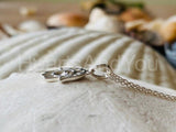 0.3ct Round Cut Moissanite Hamsa Hand of God Pendant Chain 14k White Gold Plated
