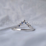 0.5ct Round Cut Simulated Diamond Crown Tiara Wedding Band 14K White Gold Plated